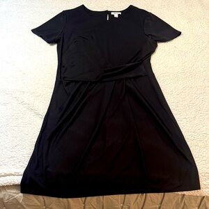 Nine West Classic Black Midi Dress